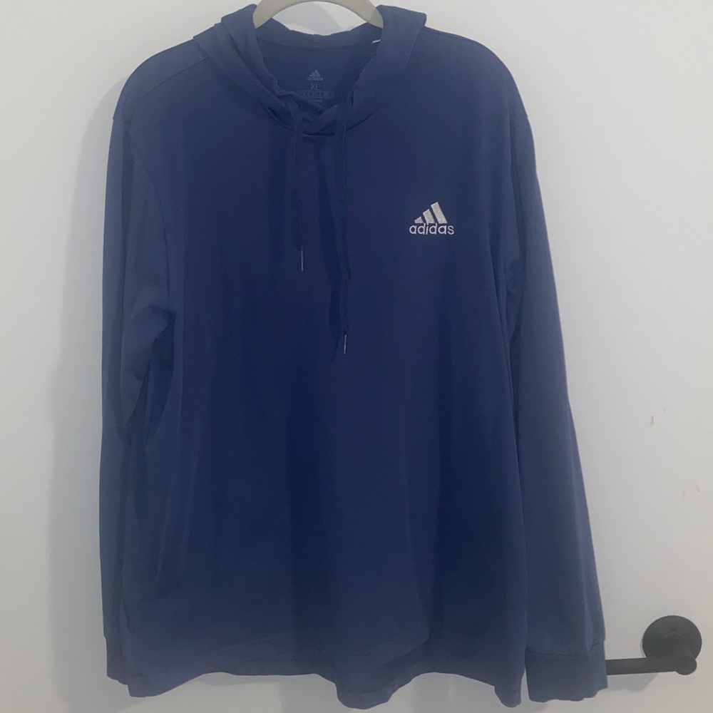 XL - Adidas Men’s Small Logo Jersey Hoodie